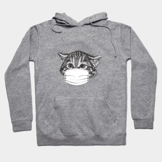 funny cat gift Hoodie by MariaB